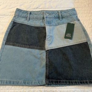 Wild fable Jean skirt